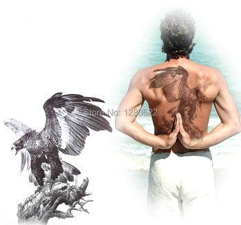 1pcs 2014 hot 23x29cm Large Desert eagle 3d Temporary Tattoo stickers big back tattoos for men
1pcs 2014 hot 23x29cm Large Desert eagle 3d Temporary Tattoo stickers big back tattoos for men