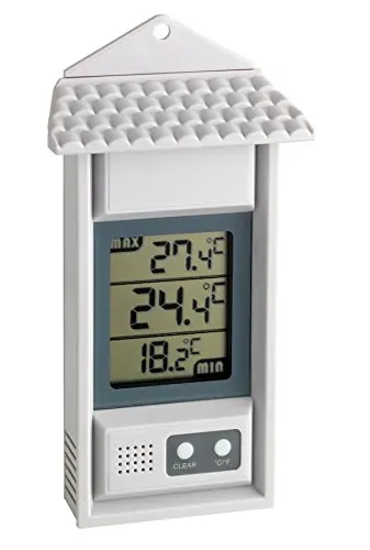 Classic House Style Digital LCD Indoor Outdoor C/F Thermometer Max Min Memory Celsius Fahrenheit Thermometer Temperature Tester
Classic House Style Digital LCD Indoor Outdoor C/F Thermometer Max Min Memory Celsius Fahrenheit Thermometer Temperature Tester