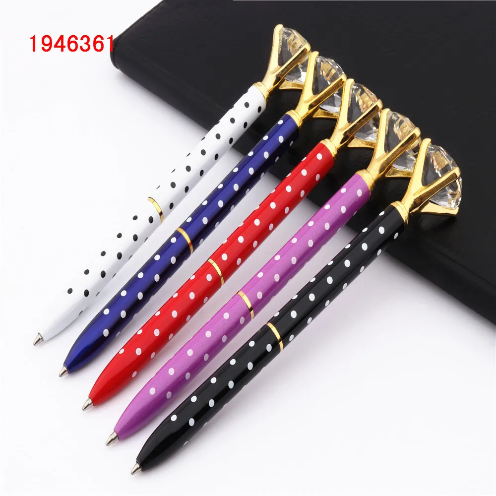 Beautiful fashion 090 Business office Crystal Big Diamond Ballpoint Pens For School Stationery Supplies
Beautiful fashion 090 Business office Crystal Big Diamond Ballpoint Pens For School Stationery Supplies