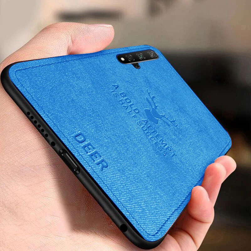 Honor 20 Case For huawei honor 20 Cover Cute Fabric Soft TPU Silicone Case For Huawei Honor 20 Pro P Smart 2019 Funda Bumper
Honor 20 Case For huawei honor 20 Cover Cute Fabric Soft TPU Silicone Case For Huawei Honor 20 Pro P Smart 2019 Funda Bumper