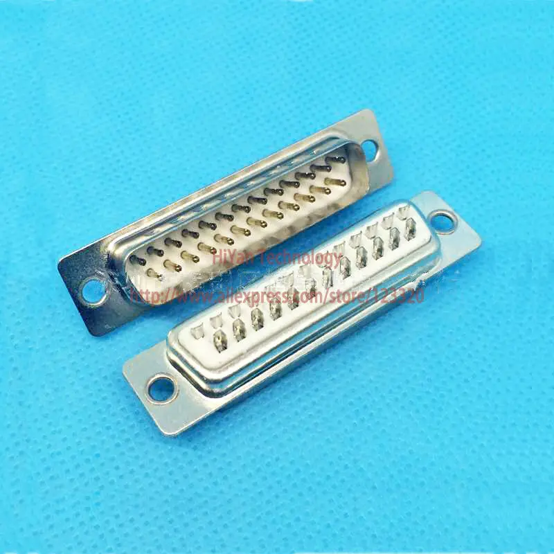 (10pcs/lot) DB25 25P 2Rows White Parallel Port 25 Pin Way D Sub Male Solder Connector Socket Plug COM Adapter
(10pcs/lot) DB25 25P 2Rows White Parallel Port 25 Pin Way D Sub Male Solder Connector Socket Plug COM Adapter