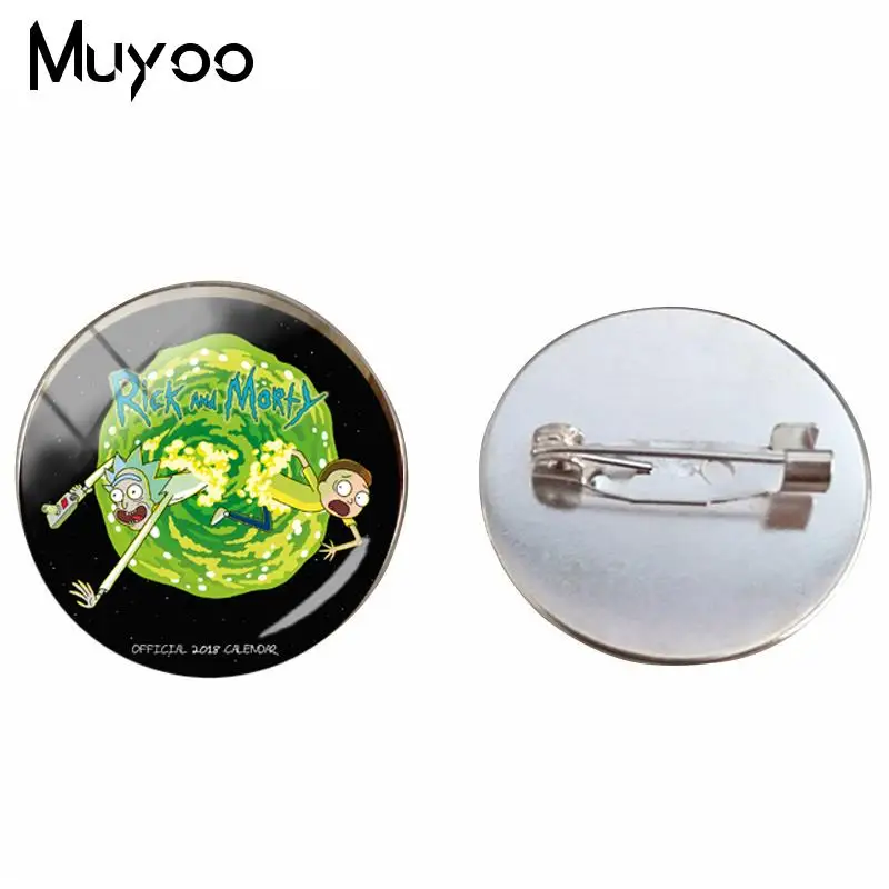 2018 New Rick And Morty Brooches Cartoon Badge Brooch Silver Glass Cabochon Photo Jewelry Handmade Pin High Quality
2018 New Rick And Morty Brooches Cartoon Badge Brooch Silver Glass Cabochon Photo Jewelry Handmade Pin High Quality