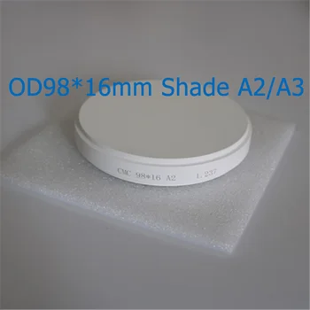 1 Piece OD98*16mm Pre-Shade A2/A3 Dental Material Zirconia Ceramic Blocks for Making Full Contour Crowns
1 Piece OD98*16mm Pre-Shade A2/A3 Dental Material Zirconia Ceramic Blocks for Making Full Contour Crowns