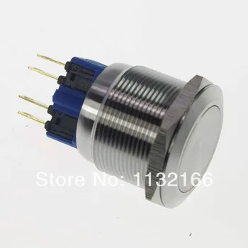 25mm OD 2 NO 2 NC Momentary Push Button Switch 8 Pin TerminalsTerminals Waterproof
25mm OD 2 NO 2 NC Momentary Push Button Switch 8 Pin TerminalsTerminals Waterproof