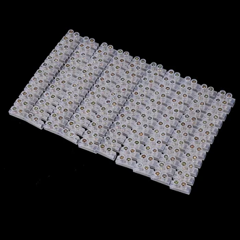 10Pcs Barrier Screw Terminal Wire Connector 3A 12-Position Block Terminal Connect Holes Universal Quick Connector
10Pcs Barrier Screw Terminal Wire Connector 3A 12-Position Block Terminal Connect Holes Universal Quick Connector