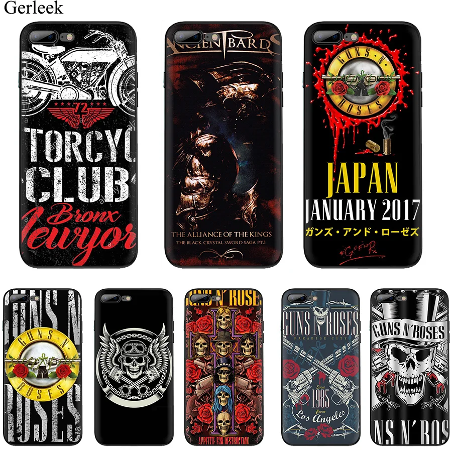 Gerleek Guns N Roses Mobile Phone CaseTPU Case for iPhone 7 8 6 6s Plus iPhone 11 Pro XR X XS Max 5 5s SE Shell
Gerleek Guns N Roses Mobile Phone CaseTPU Case for iPhone 7 8 6 6s Plus iPhone 11 Pro XR X XS Max 5 5s SE Shell
