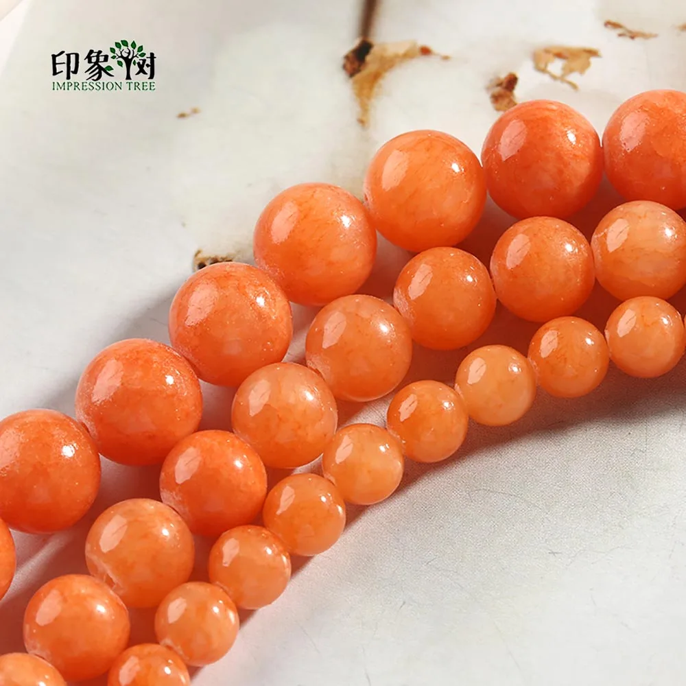 Smooth Orange Round Jades Beads Burnt Orange Loose Stone Bead Pick Size 6/8/10mm Fit Necklace Making For DIY Jewelry Making 1884
Smooth Orange Round Jades Beads Burnt Orange Loose Stone Bead Pick Size 6/8/10mm Fit Necklace Making For DIY Jewelry Making 1884