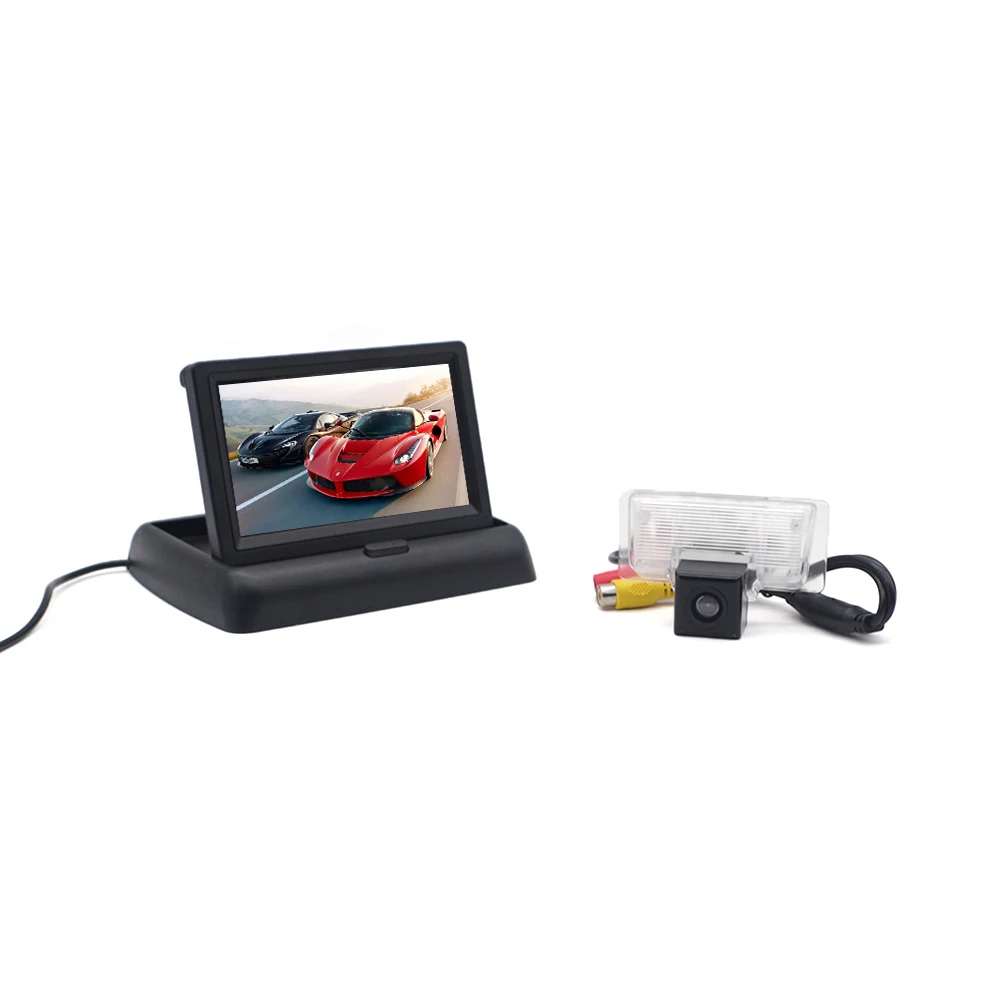 4.3" TFT LCD Car Monitor + Car Rear View Camera for Nissan Teana Bluebird Sylphy TIIDA Almera Reverse Camera
4.3" TFT LCD Car Monitor + Car Rear View Camera for Nissan Teana Bluebird Sylphy TIIDA Almera Reverse Camera