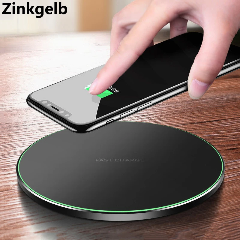 Wireless Charger Pad for iPhone XS Max Slim Portable Desktop 10W Qi Fast Charging Wireless Phone Charger for Samsung S9 S8 Plus
Wireless Charger Pad for iPhone XS Max Slim Portable Desktop 10W Qi Fast Charging Wireless Phone Charger for Samsung S9 S8 Plus