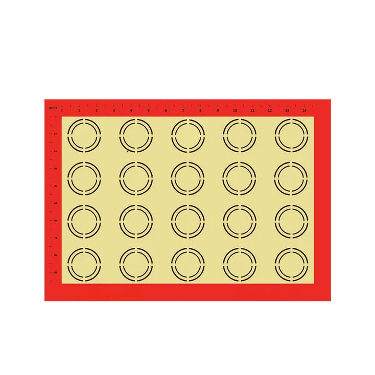 ABFP Non-Stick Silicone Baking Mat Pad Sheet Baking Pastry Tools Rolling Dough Mat Large Size For Cake Cookie Orange
ABFP Non-Stick Silicone Baking Mat Pad Sheet Baking Pastry Tools Rolling Dough Mat Large Size For Cake Cookie Orange