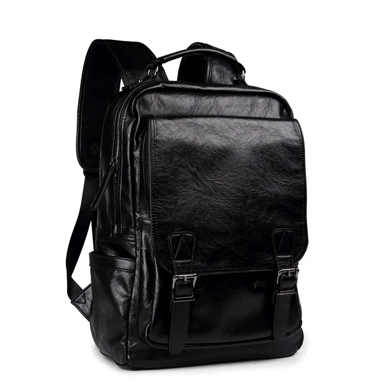 Men's Buckle Pu Leather Bag Casual Backpack Large Capacity Functional Fashion Package
Men's Buckle Pu Leather Bag Casual Backpack Large Capacity Functional Fashion Package