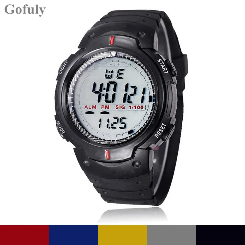 Gofuly 2019 Hot Sale Waterproof Outdoor Mountaineering Sports Men Digital LED Quartz Wrist Watch Fashion Wholesale
Gofuly 2019 Hot Sale Waterproof Outdoor Mountaineering Sports Men Digital LED Quartz Wrist Watch Fashion Wholesale