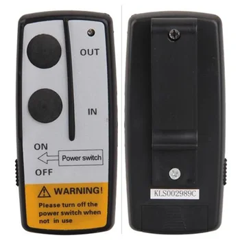 Marsnaska 12V 50ft Winch Wireless Remote Control Set Kit For Truck Jeep ATV Warn Ramsey With indicator light.
Marsnaska 12V 50ft Winch Wireless Remote Control Set Kit For Truck Jeep ATV Warn Ramsey With indicator light.
