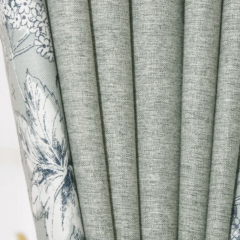 95% Blackout Gray Modern Pastoral Brushed Thick Stitching Curtain For Bedroom Printed Floral With Embroidery White Tulle
95% Blackout Gray Modern Pastoral Brushed Thick Stitching Curtain For Bedroom Printed Floral With Embroidery White Tulle