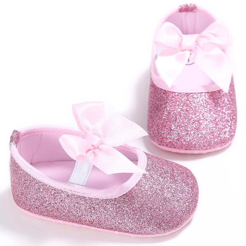 Fashion Baby Girl Shoes Solid Bling Soft Bottom First Walkers 0-18 Month Anti-slip Toddler Princess Dress Shoes Baby Moccasins
Fashion Baby Girl Shoes Solid Bling Soft Bottom First Walkers 0-18 Month Anti-slip Toddler Princess Dress Shoes Baby Moccasins