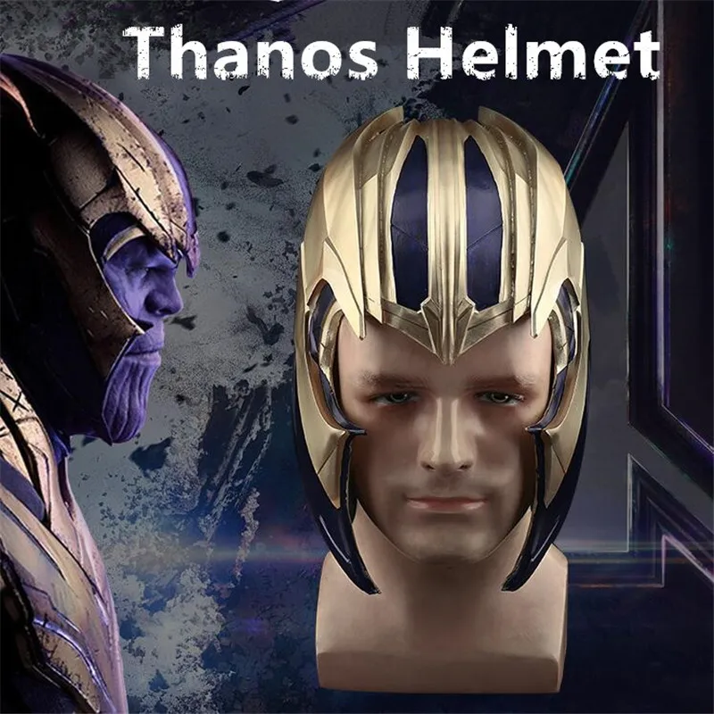 Marval Movie The Avengers 4 Endgame Thanos Helmet Cosplay Costumes Props Accessories Armour Mask Helloween Hero Fans Gift 
Marval Movie The Avengers 4 Endgame Thanos Helmet Cosplay Costumes Props Accessories Armour Mask Helloween Hero Fans Gift