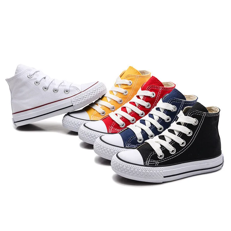 2019 Classic casual Kids shoes for girl children canvas shoes High Top Student Lace up Sneakers for Boys sneakers Toddler Shoes
2019 Classic casual Kids shoes for girl children canvas shoes High Top Student Lace up Sneakers for Boys sneakers Toddler Shoes