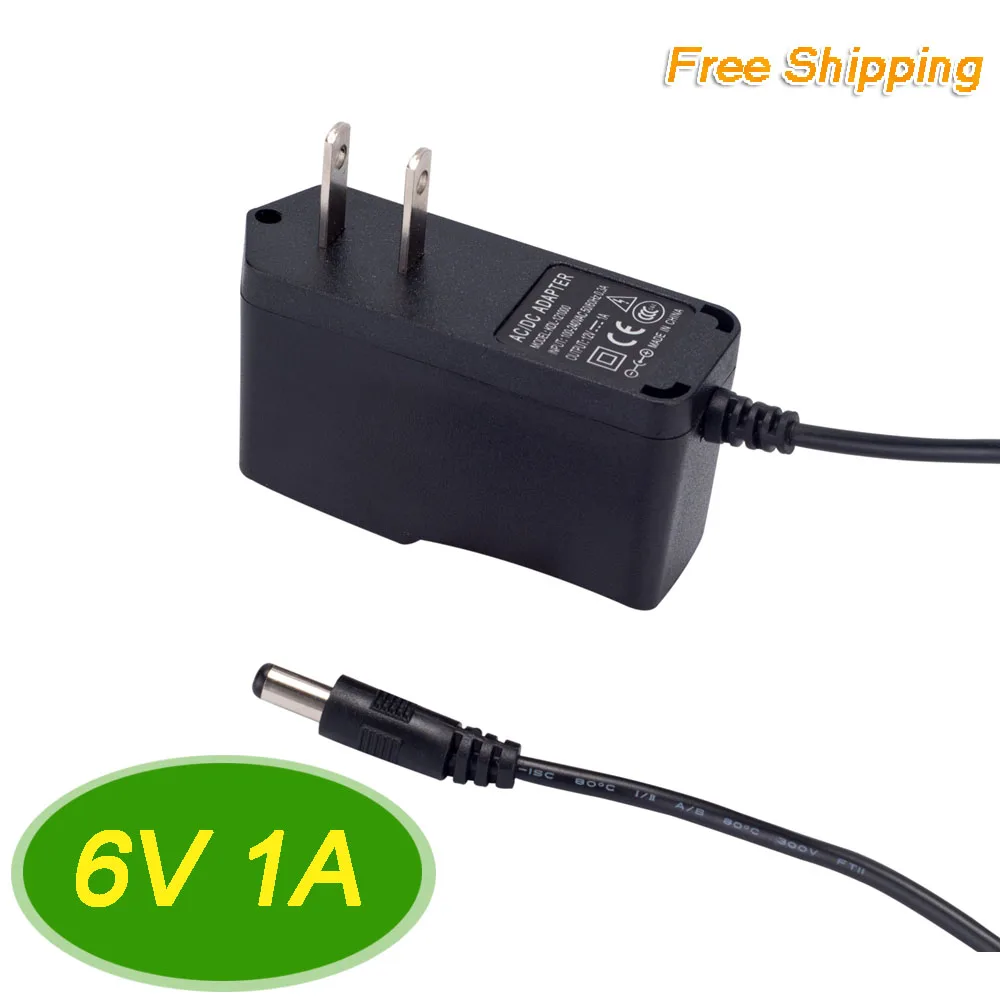 1PCS 6V1A New AC 100V-240V Converter Switching Power Adapter DC 6V 1A 1000mA Universla Power Supply US Plug Tablet Charger
1PCS 6V1A New AC 100V-240V Converter Switching Power Adapter DC 6V 1A 1000mA Universla Power Supply US Plug Tablet Charger