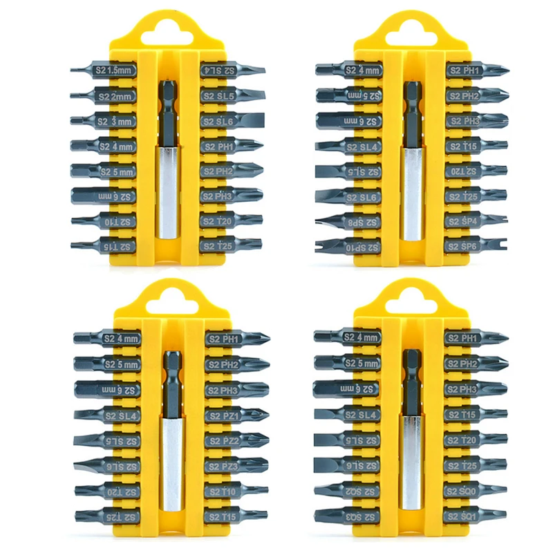 17Pcs Screwdriver Bits Set S2 Magnetic Multitool Torx Phillips Slotted Screwdriver For Bicycle Household Appliances Hand Tools
17Pcs Screwdriver Bits Set S2 Magnetic Multitool Torx Phillips Slotted Screwdriver For Bicycle Household Appliances Hand Tools