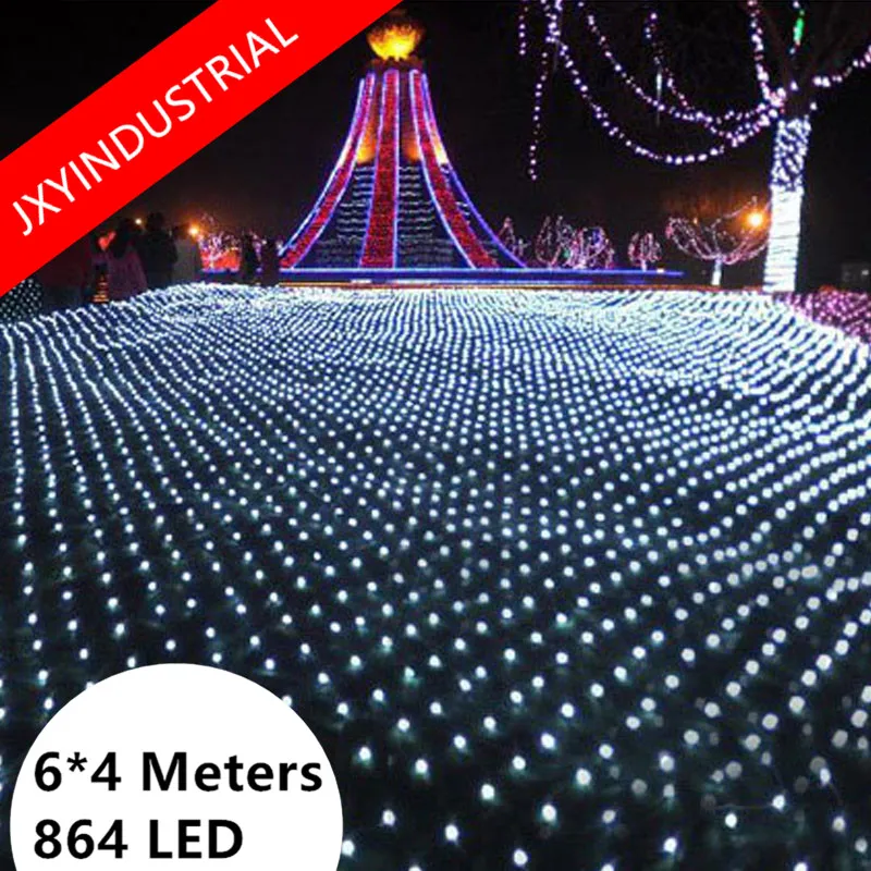 6M*4M net 860 LED Fairy String Light Wedding Christmas Fairy String light with 8 function controller of the EU / US / UK Plug
6M*4M net 860 LED Fairy String Light Wedding Christmas Fairy String light with 8 function controller of the EU / US / UK Plug