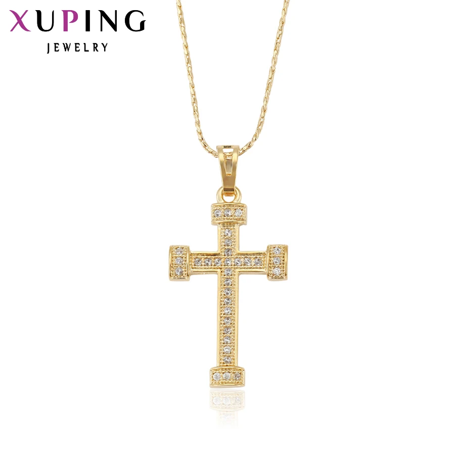 Xuping Gold Color Plated JESUS Cross Necklace Pendant With Wholesale High Quality Jewelry S2.4-32207
Xuping Gold Color Plated JESUS Cross Necklace Pendant With Wholesale High Quality Jewelry S2.4-32207
