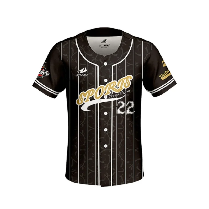 Sublimation Print Custom Baseball Jersey Men Camiseta Baseball Breathable T Shirts Sportswear Clothes Jersey Baseball Shirts
Sublimation Print Custom Baseball Jersey Men Camiseta Baseball Breathable T Shirts Sportswear Clothes Jersey Baseball Shirts
