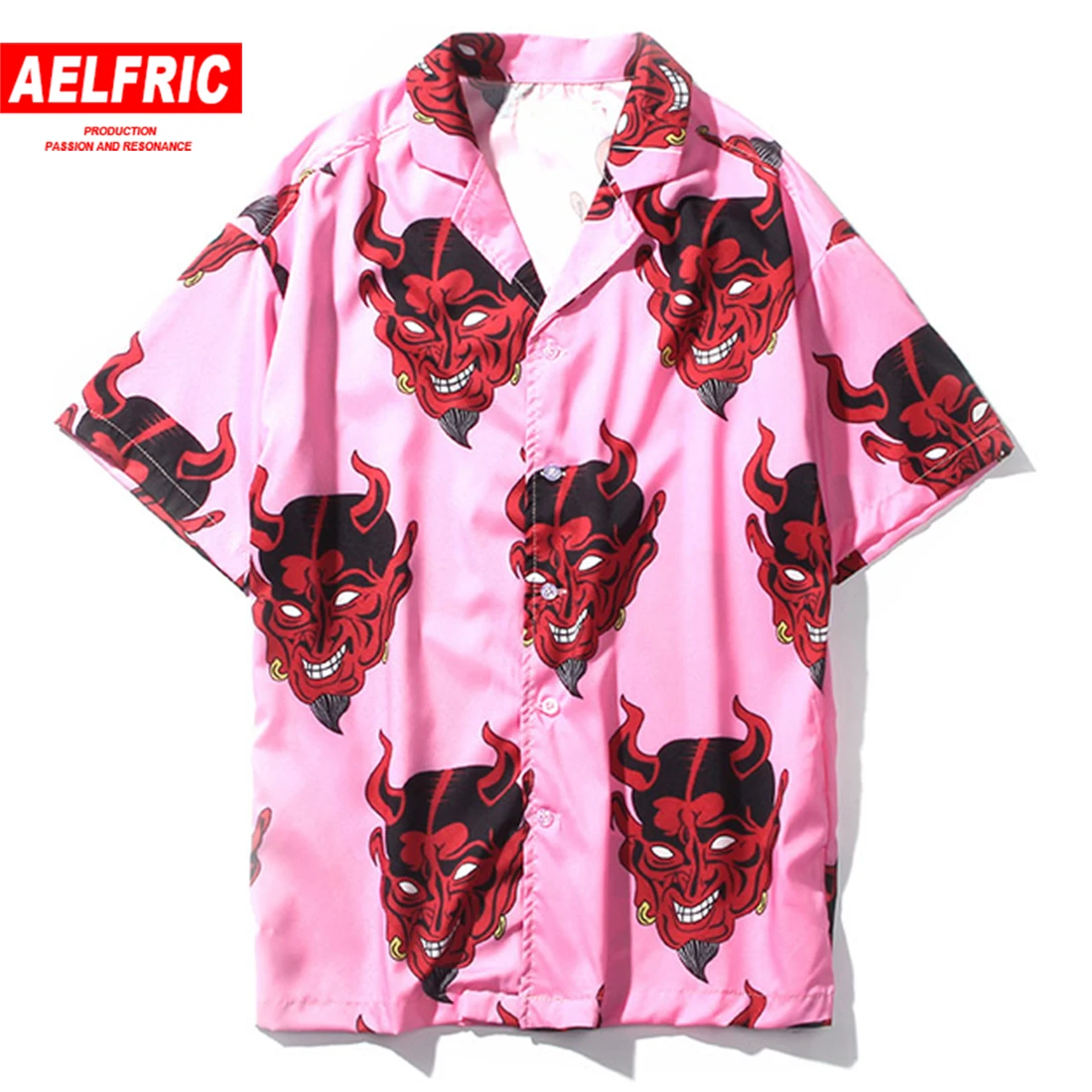 Aelfric Harajuku Demon Print Spring Summer Women Blouse Punk Gothic Casual Loose Short Sleeve Shirt Tops Femme Hip Hop TZH01
Aelfric Harajuku Demon Print Spring Summer Women Blouse Punk Gothic Casual Loose Short Sleeve Shirt Tops Femme Hip Hop TZH01