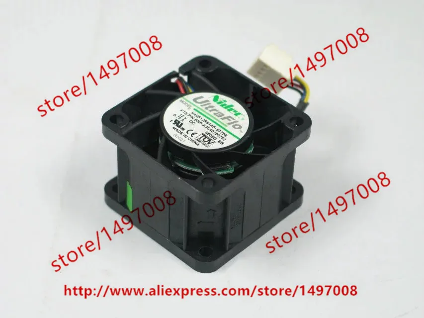 Серверный охлаждающий вентилятор Nidec V40S12BS4A5-57T09 DC 12V 0.73A 40x40x28 мм
Серверный охлаждающий вентилятор Nidec V40S12BS4A5-57T09 DC 12V 0.73A 40x40x28 мм