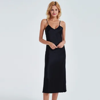 Deep V-Neck Women Long Nightgown Rayon Sleepwear Sexy Summer Spaghetti Strap Nightdress Casual Nightwear Home Dress M-XXL
Deep V-Neck Women Long Nightgown Rayon Sleepwear Sexy Summer Spaghetti Strap Nightdress Casual Nightwear Home Dress M-XXL