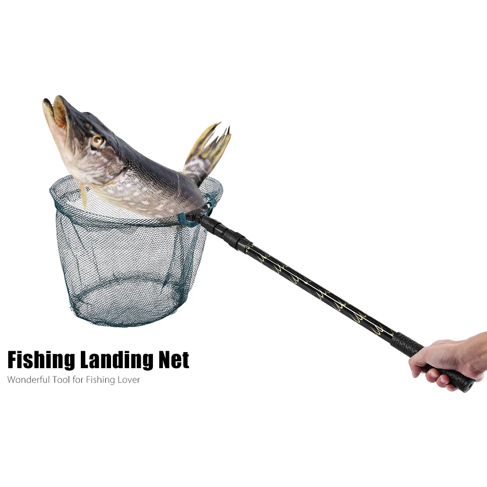 Aluminum Alloy 175cm / 68.9 inches Retractable Fishing Net Telescoping Foldable Landing Net Pole Folding Landing Net
Aluminum Alloy 175cm / 68.9 inches Retractable Fishing Net Telescoping Foldable Landing Net Pole Folding Landing Net