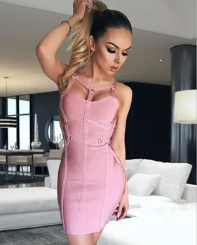 High Quality Pink Sleeveless Rayon Bandage Dress Homecoming Party Bodycon Dress
High Quality Pink Sleeveless Rayon Bandage Dress Homecoming Party Bodycon Dress