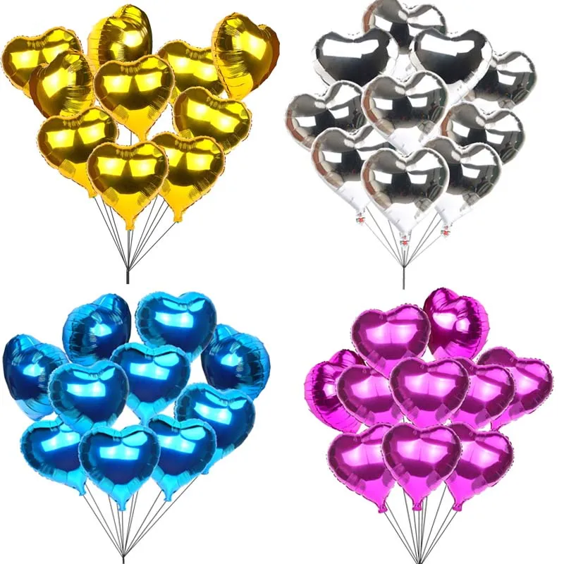 10pcs 18inch heart Balloons For Wedding Engagement adult Birthday Anniversary Bridal Shower bachelorette Hen Party Decoration
10pcs 18inch heart Balloons For Wedding Engagement adult Birthday Anniversary Bridal Shower bachelorette Hen Party Decoration