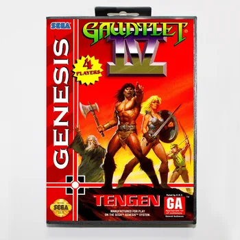 16 bit Sega MD game Cartridge with Retail box - Gauntlet IV game card for Megadrive Genesis system
16 bit Sega MD game Cartridge with Retail box - Gauntlet IV game card for Megadrive Genesis system