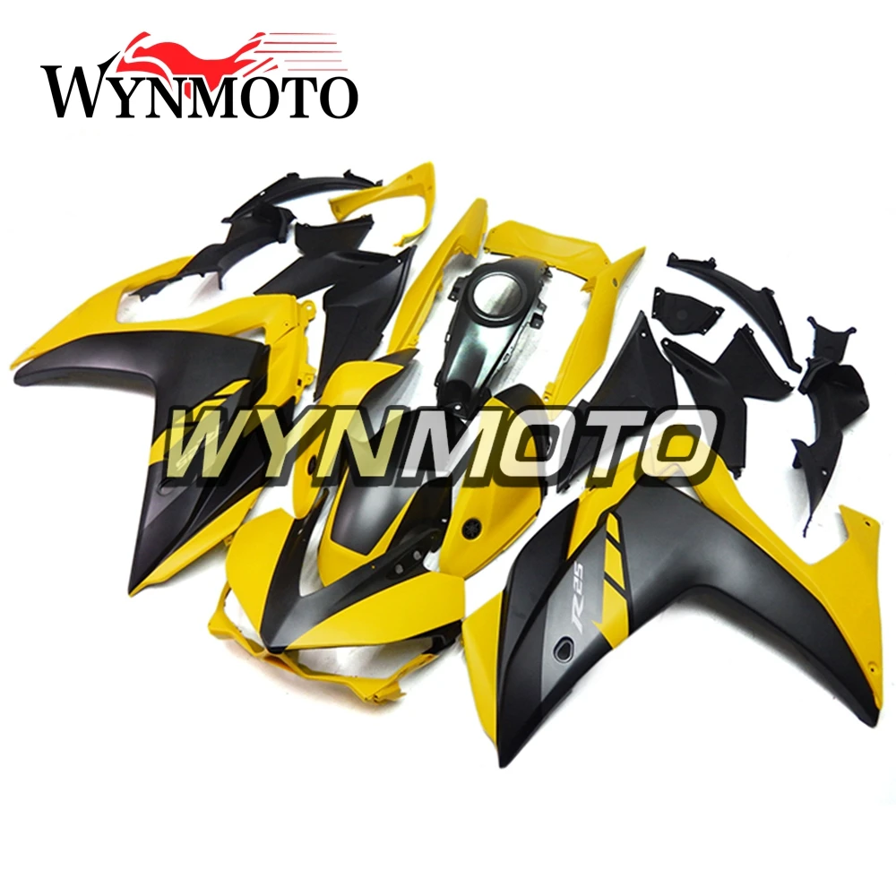 

Full ABS Injection Plastics Fairings For Yamaha R25 / R3 Year 2015 - 2016 15 16 Motorcycle Fairing Kit Yellow Black Cowlings