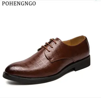 British luxury Brand Classic Man Pointed Toe Dress Shoes Mens soft Patent Leather Black Wedding Shoes men Oxford Formal Shoes
British luxury Brand Classic Man Pointed Toe Dress Shoes Mens soft Patent Leather Black Wedding Shoes men Oxford Formal Shoes