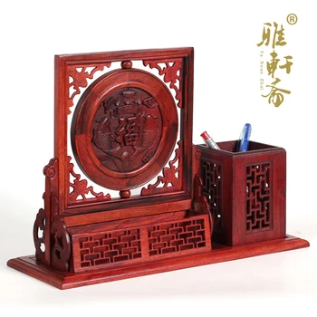 TZ vegetarian mahogany crafts solid wood pen name card box office Fuzhou Pisces combination ornaments with gift box
TZ vegetarian mahogany crafts solid wood pen name card box office Fuzhou Pisces combination ornaments with gift box