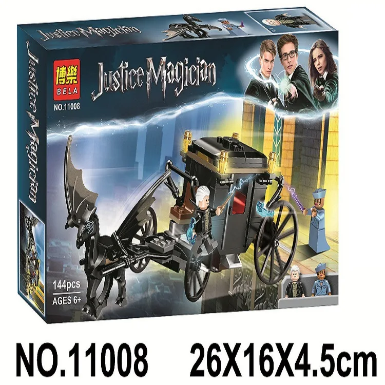 Harri Potter Hogwarts Fantastic Beast's Grindelwald's Escape Model Building Block Toy for Children Gift Compatible Legoing 75951
Harri Potter Hogwarts Fantastic Beast's Grindelwald's Escape Model Building Block Toy for Children Gift Compatible Legoing 75951