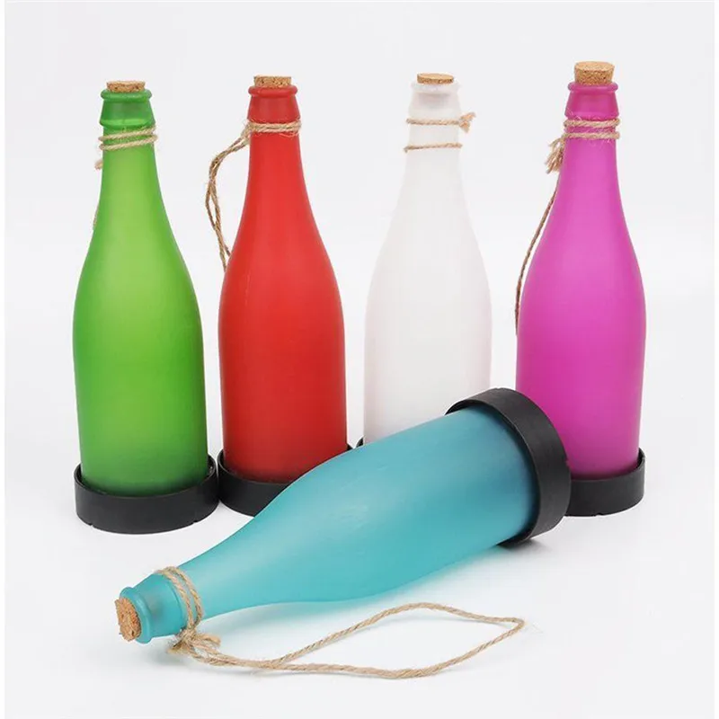 Multicolor Solar Powered LED Lamp Creative Wine Bottle Hanging Landscape Light Energy Saving Decoration Lamp For Garden Party
Multicolor Solar Powered LED Lamp Creative Wine Bottle Hanging Landscape Light Energy Saving Decoration Lamp For Garden Party