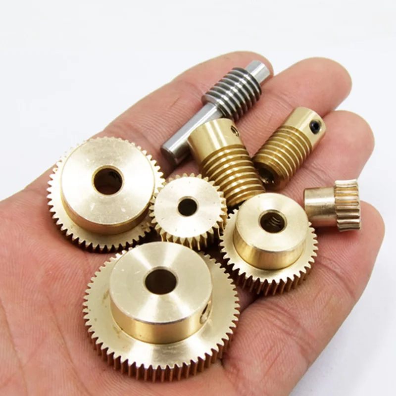 One set 0.5 mode 40Teeths Copper Turbo + one Worm Reducer Worm Gear Screw Lifting Machine Accessories Power Tool Accessories
One set 0.5 mode 40Teeths Copper Turbo + one Worm Reducer Worm Gear Screw Lifting Machine Accessories Power Tool Accessories