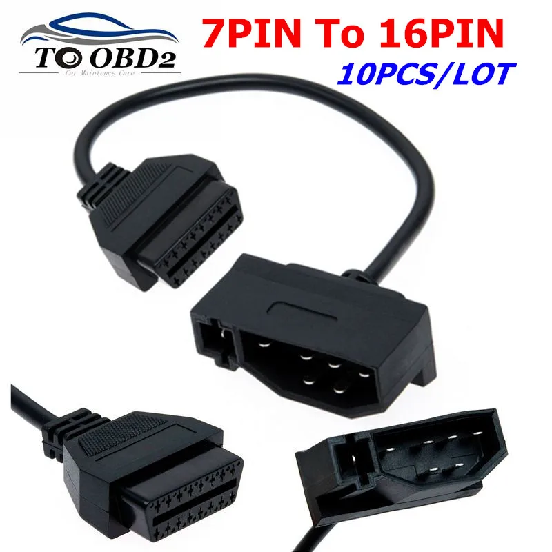 10 шт./лот OBDII кабельный разъем для Ford 7Pin Male к OBD2 16Pin Female для Ford 7 Pin Автомобильный диагностический адаптер Передача
10 шт./лот OBDII кабельный разъем для Ford 7Pin Male к OBD2 16Pin Female для Ford 7 Pin Автомобильный диагностический адаптер Передача