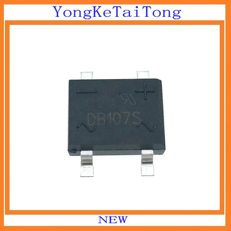 10PCS/Lot DB107S DB207S DB207 DB107 1A 2A 1000V SOP4 Rectifier Integrated Circuits
10PCS/Lot DB107S DB207S DB207 DB107 1A 2A 1000V SOP4 Rectifier Integrated Circuits
