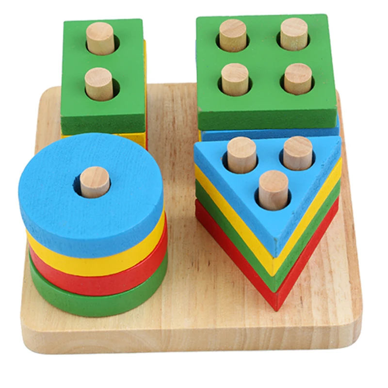 Geometric Sorting Board Blocks Wooden Montessori Baby Toys Kids Educational Toys Building Blocks Child Gift
Geometric Sorting Board Blocks Wooden Montessori Baby Toys Kids Educational Toys Building Blocks Child Gift