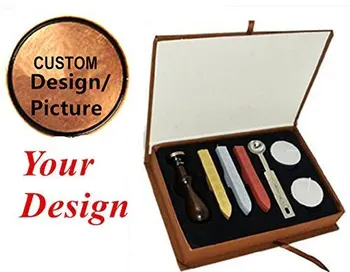 MDLG New Vintage Custom Made Your Design Personalized Letter Picture Retro Invitation Wax Seal Stamp Wax Sticks SpoonGift BoxSet
MDLG New Vintage Custom Made Your Design Personalized Letter Picture Retro Invitation Wax Seal Stamp Wax Sticks SpoonGift BoxSet