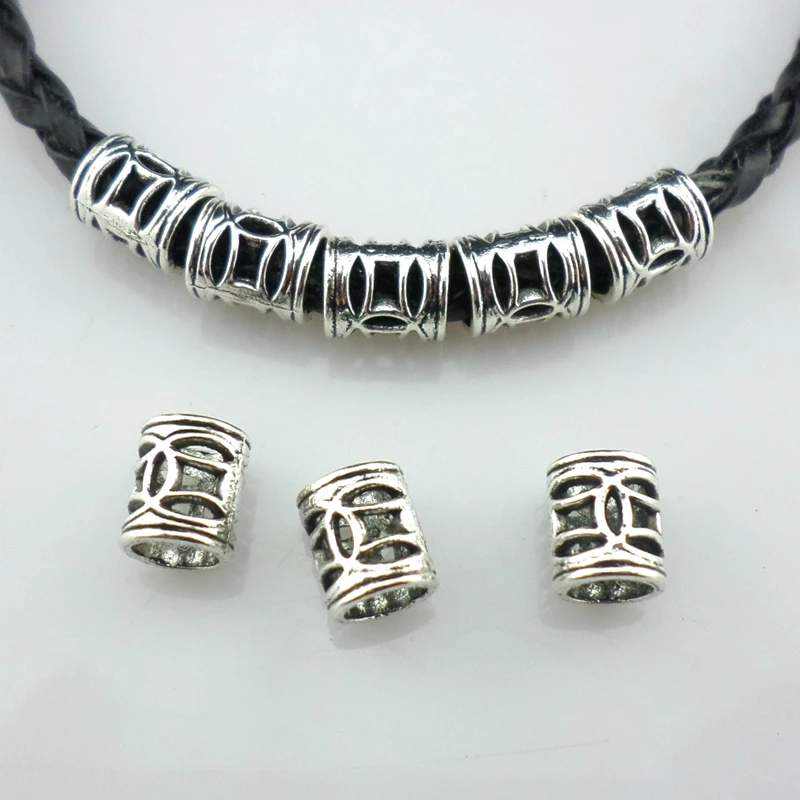 140pcs Tibetan Silver Filigree Hollow Cylinder Tube Loose Charm Spacers Beads 5.5x7mm Bracelet Findings
140pcs Tibetan Silver Filigree Hollow Cylinder Tube Loose Charm Spacers Beads 5.5x7mm Bracelet Findings