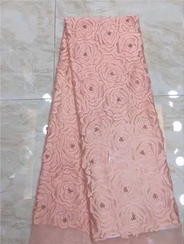 Fashion beaded French net lace fabric nice wedding/party African tulle lace material PNZ640(5yards/pc)
Fashion beaded French net lace fabric nice wedding/party African tulle lace material PNZ640(5yards/pc)