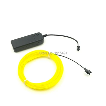 DC-3V 10Color Select 2.3mm-skirt 1Meter EL Wire Tube Powered by Battery Flexible Novelty Lighting For Car Decoration Car Styling
DC-3V 10Color Select 2.3mm-skirt 1Meter EL Wire Tube Powered by Battery Flexible Novelty Lighting For Car Decoration Car Styling