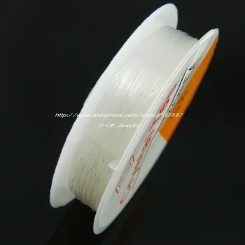 0.5mm 18m/spool Clear Elastic Beading Stretch Cord Wire String Thread Diy Jewelry Rubber line for Bracelet Necklace F046
0.5mm 18m/spool Clear Elastic Beading Stretch Cord Wire String Thread Diy Jewelry Rubber line for Bracelet Necklace F046