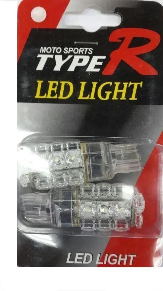 2Pcs T20 7440 12V 18Led 6.5W 6000K small car brake light white light Free transportation
2Pcs T20 7440 12V 18Led 6.5W 6000K small car brake light white light Free transportation