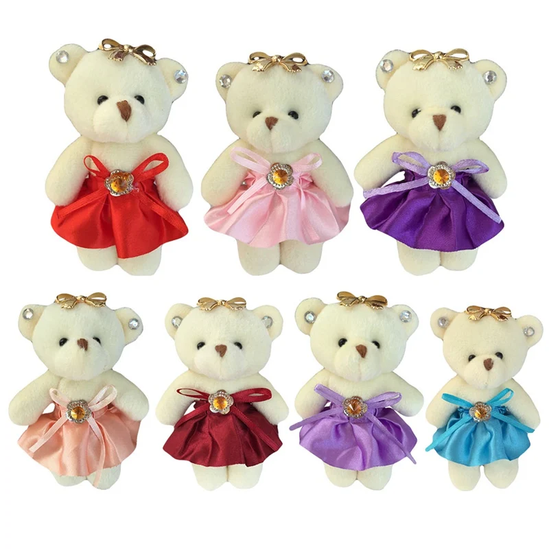 12 Pcs For Christmas Gift NEW 12CM PP Cotton Kid Toys Plush Doll Mini Small Teddy Bear Flower Bouquets Bear For Wedding
12 Pcs For Christmas Gift NEW 12CM PP Cotton Kid Toys Plush Doll Mini Small Teddy Bear Flower Bouquets Bear For Wedding