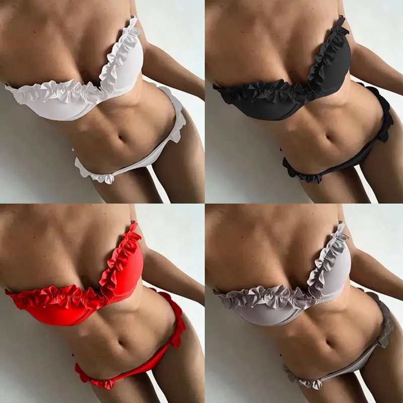 MESTER CHEN New Swimsuit Bandage Swimwear Push Up Bikini Women Bathing Suit Floral Beachwear Lady Plavky
MESTER CHEN New Swimsuit Bandage Swimwear Push Up Bikini Women Bathing Suit Floral Beachwear Lady Plavky